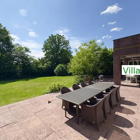 Villa Luxury Emg - Historische Mit Sauna, Spa, Garten & Grossem Essbereich Fuer Bis Zu 22 Personen